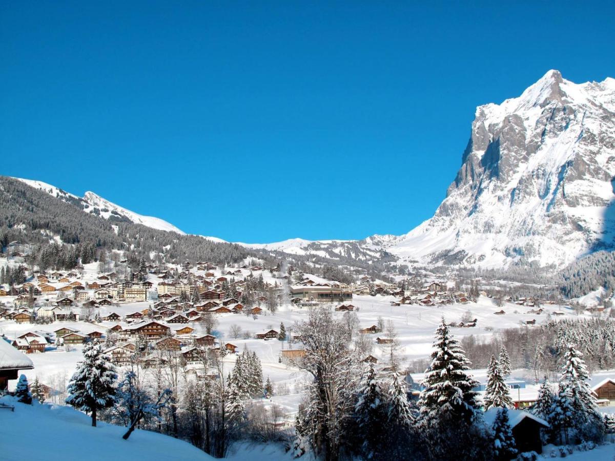 Apartment Chalet Abendrot Apartments-7 By Interhome Grindelwald Bagian luar foto