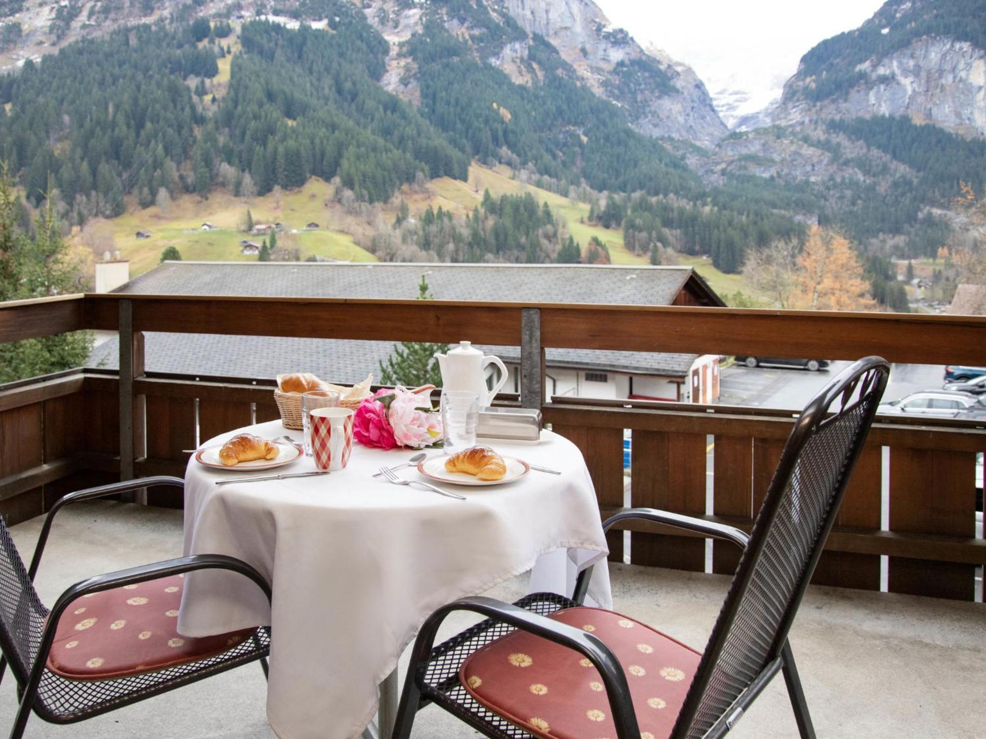 Apartment Chalet Abendrot Apartments-7 By Interhome Grindelwald Bagian luar foto